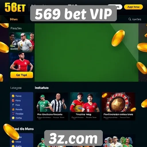 Interface do usuário no 569 bet VIP é intuitiva